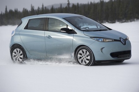 Renault Zoe contra el frío extremo