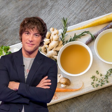 Jordi Cruz, chef: "Para redondear el sabor de un caldo de verduras añade un poco de salsa de soja blanca" 