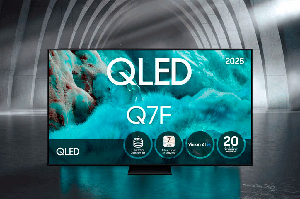 Con 400 euros de rebaja, esta QLED de Samsung de 75" te estará saliendo a precio de tele pequeña por el aniversario de PcComponentes 