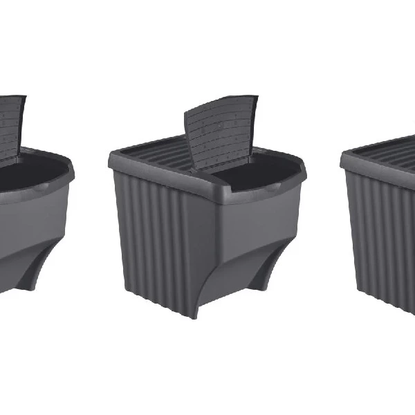Juego de cubos de basura, pack de 3