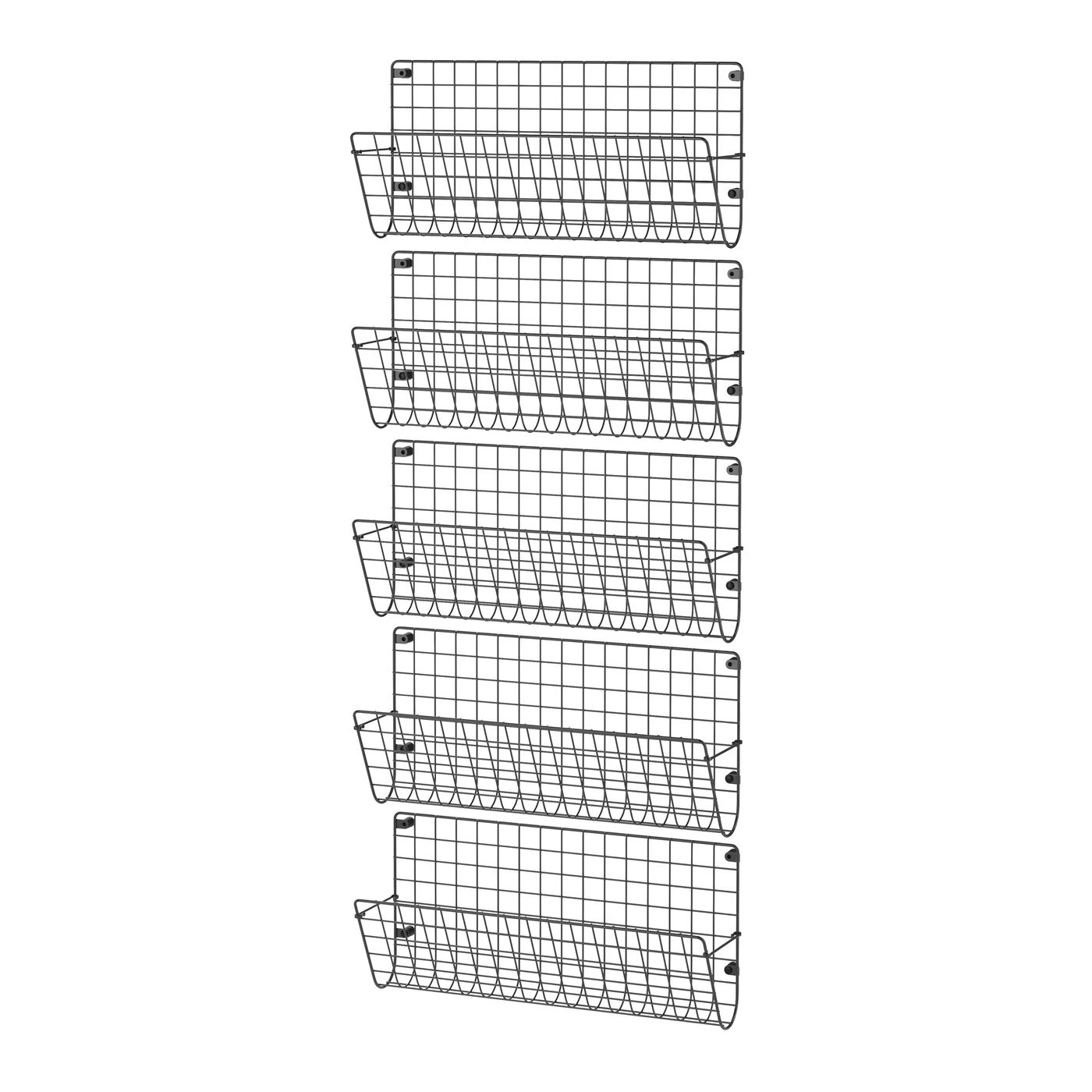 GREJIG Conjunto para recibidor, juego de 5, gris