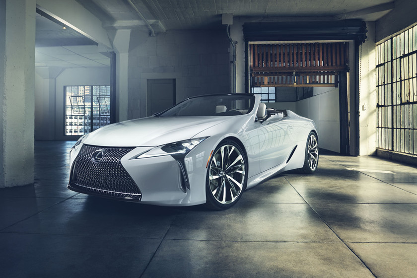 El Lexus LC descapotable se presenta como prototipo en Detroit, aunque parece ya listo para producción