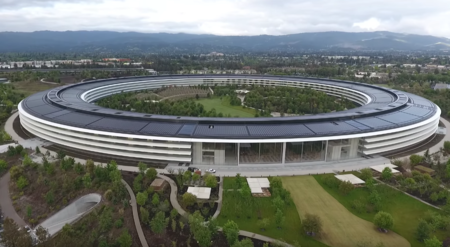 Un nuevo vídeo nos acerca a los jardines del Apple Park, a vista de drone