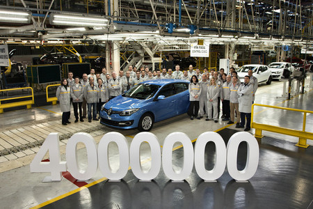 Palencia fabrica el Renault Mégane número 4.000.000