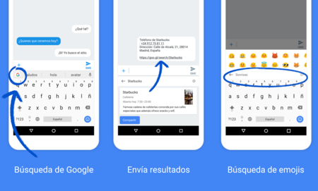 Teclado de Google alcanza los 500 millones de descargas, ahora se llama Gboard