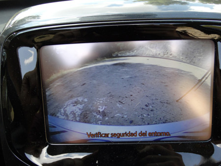 Camara trasera Prueba Toyota Aygo