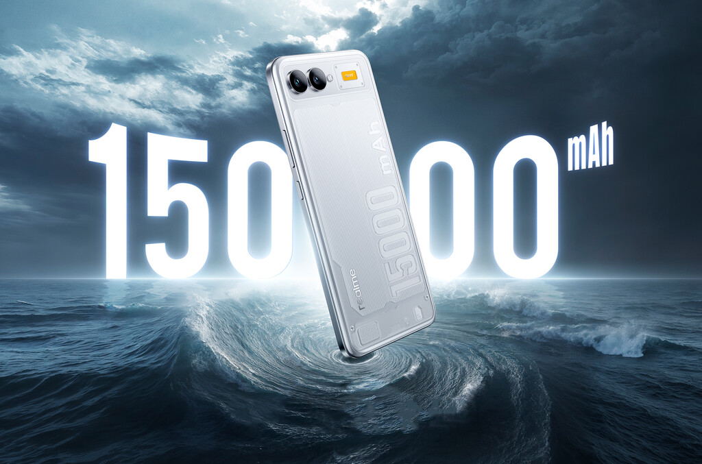 Realme ha creado el primer móvil con 15.000 mAh y batería 100% de ánodo de silicio, pero tiene un problema 