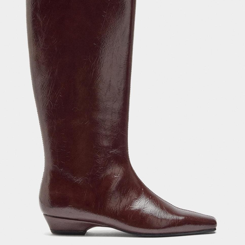 Botas burdeos Parfois