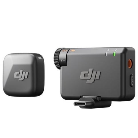 DJI Mic Mini (1 TX + 1 RX), micrófono inalámbrico, superligero, cancelación de Ruido, para cámaras/iPhone/Android