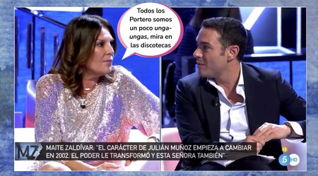 El brutal zasca feminista de Antonio Rossi a Ángela Portero durante el debate de 'Maite Zaldívar: maldita la hora'
