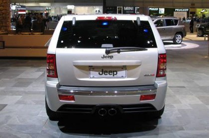 Presentación Jeep Grand Cherokee SRT8 en el salón de Ginebra