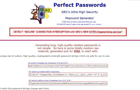 Perfect Password