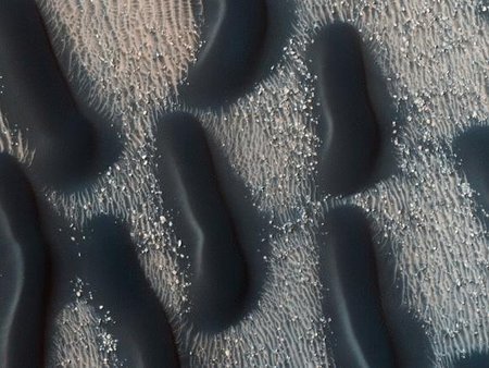Espectaculares fotografías de las dunas de Marte tomadas con HiRISE