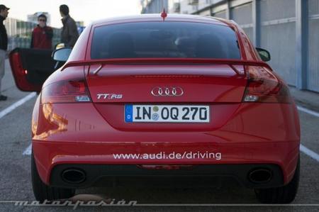 Audi Gama S y TT RS Plus, presentación y prueba en el Circuito del Jarama