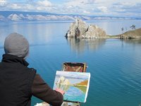 Verano en el lago Baikal