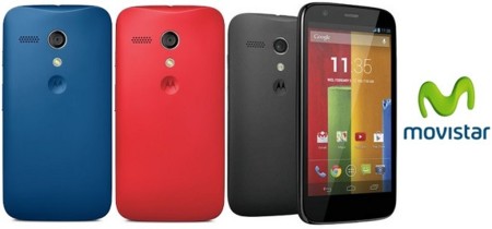 Precios Motorola Moto G con Movistar
