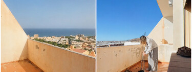 Así ha quedado la reforma de una terraza conectada con el mar: "No es la terraza más grande ni la más lujosa, pero es la terraza de la casa que siempre soñé" 