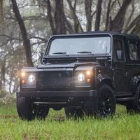 Un Land Rover Defender especial, que esconde un secreto: monta un motor Chevrolet V8 LS3