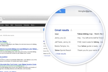 Nuestros correos de Gmail se integran en los resultados de Google Search con Field Trip
