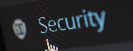 La palabra security en un monitor