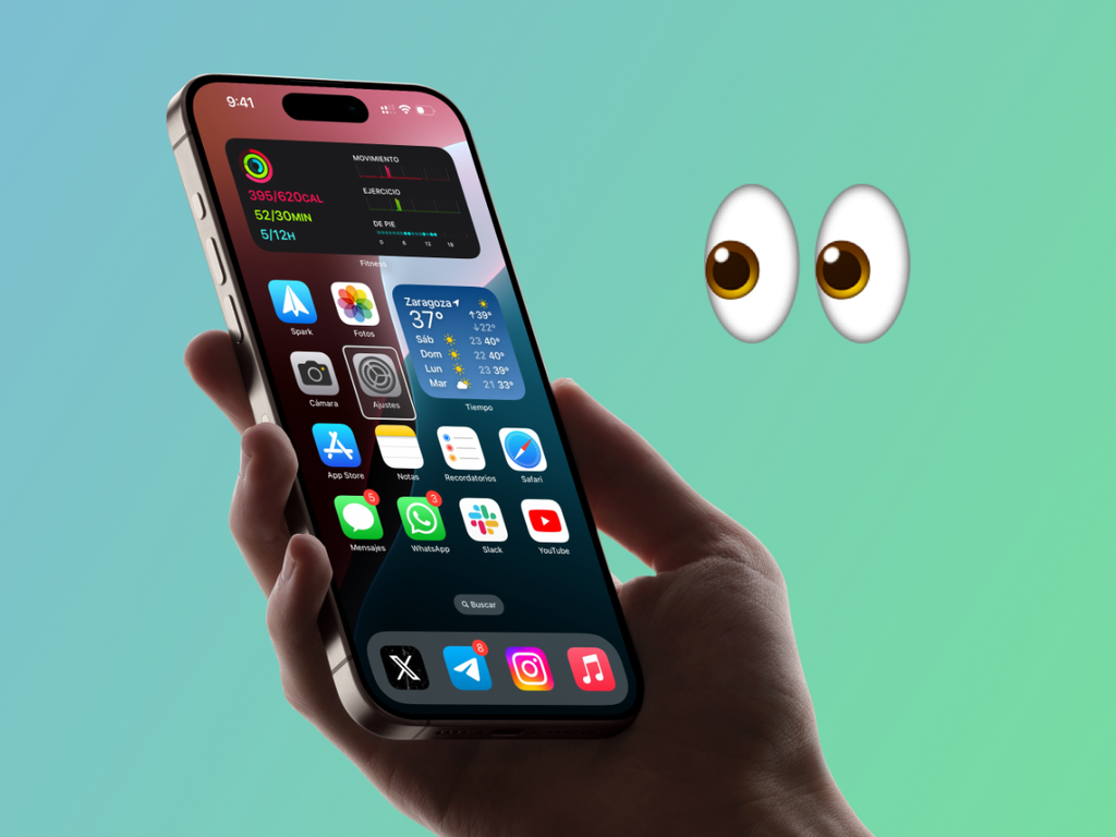 iOS 18 esconde una futurista novedad: controlar el iPhone con los ojos. Lo hemos probado y te contamos cómo puedes probarlo 