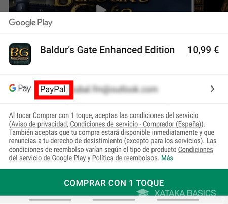 Configuración de Google play al comprar robux - Comunidad de Google Play