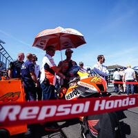 Marc Márquez; por mi y por todos mis compañeros: sin él Honda no pisa el top diez con ninguna moto en MotoGP 