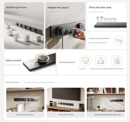 Xiaomi Track Power Socket 1