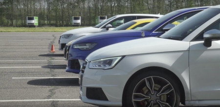 Guerra de familia: Audi R8 vs RS6 vs RS3 vs S1 Plus vs RS2 vs Ducati 959 Panigale
