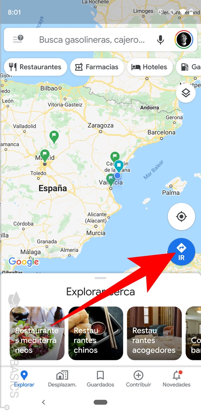 Modo conducción de Google Maps: cómo activarlo con el nuevo diseño
