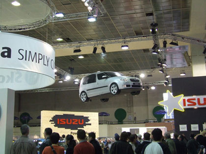 Skoda Roomster volador