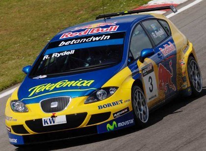 Rydell pole en Brands Hatch