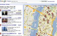 Precios de los hoteles en Google Maps