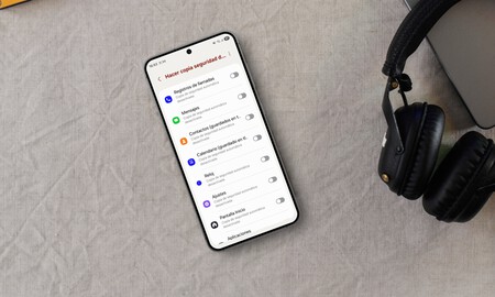 Copia de seguridad móvil Samsung