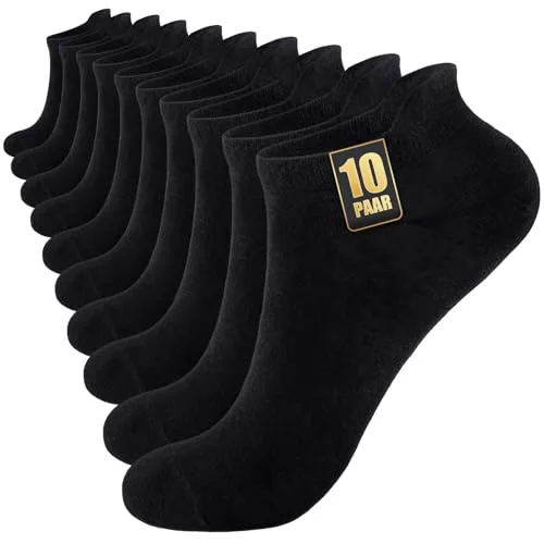 SockWaddles 10 Pares Calcetines Tobilleros Unisex