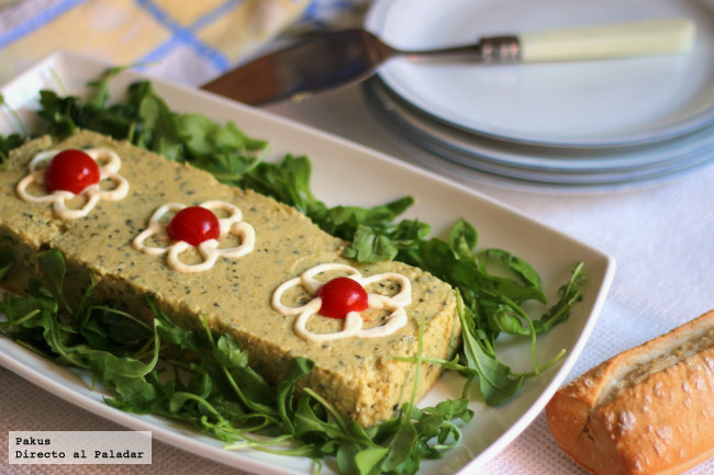 Mousse de calabacín, la receta ligera para compartir