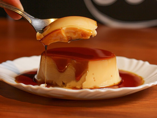 Flan De Queso Con Elote