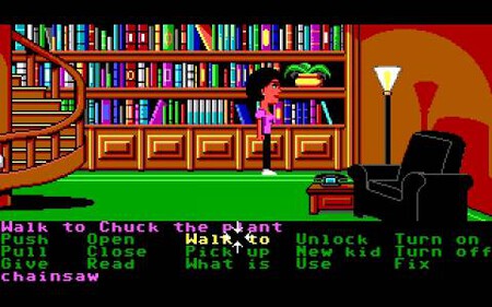Chuck the plant maniac mansion