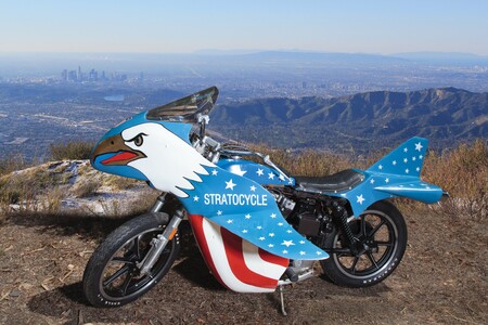 ¡Una moto de película! Esta imperial Harley-Davidson Stratocycle sale a subasta a partir de 100.000 dólares