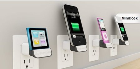 Un dock pensado para conectar directamente al cargador de nuestro iPhone