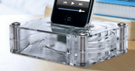 AirCurve un dock+amplificador pasivo para el iPhone