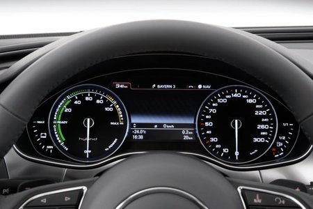 Audi A6 hybrid panel instrumentos