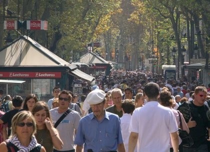 La polución del aire en Barcelona crece