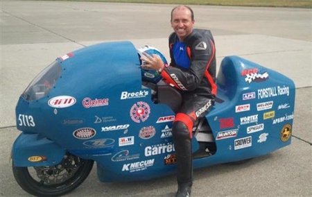 502,026 km/h con una Suzuki Hayabusa Turbo