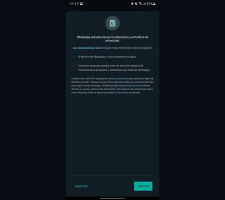 WhatsApp で論争を巻き起こしたプライバシーに関する通知