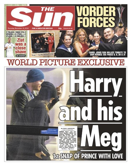 El primer paseo que vemos del Príncipe Harry y Meghan Markle