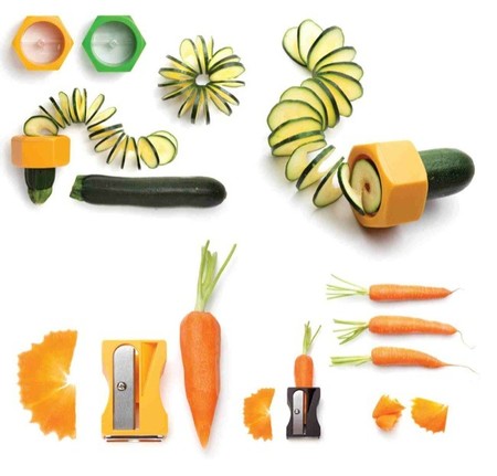 Accesorios de cocina para animar a comer verdura en casa y otros diseños atractivos