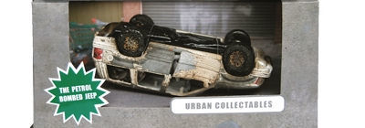 Juguetes quemados a mano