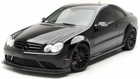 Mercedes CLK 63 AMG por Vorsteiner, la viuda negra