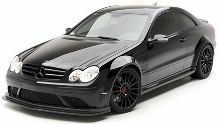 Mercedes CLK 63 AMG por Vorsteiner, la viuda negra